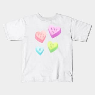 valentine heart Kids T-Shirt